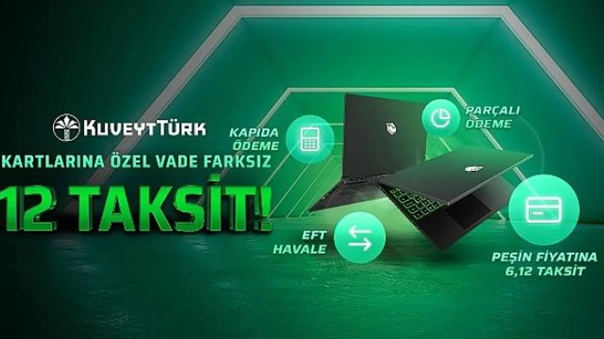 Hayalini kurduğunuz oyun canavarına vade farksız 12 taksitle ve kolay ödeme seçenekleriyle sahip olun!