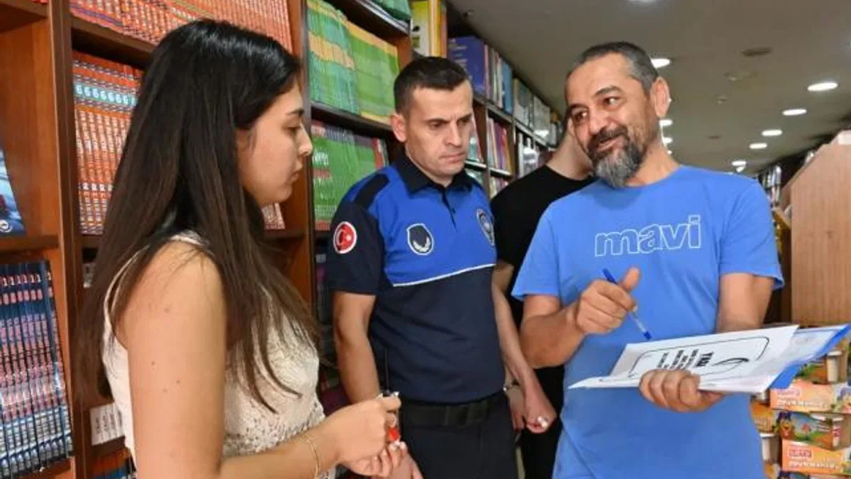 Manisa Zabıtası'ndan yeni eğitim dönemi öncesinde sıkı denetim
