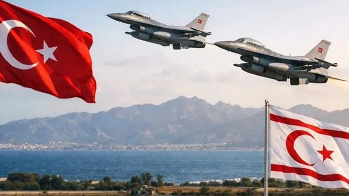 Türkiye'den KKTC'ye askeri takviye! 6 adet F-16 KKTC'ye konuşlandırıldı