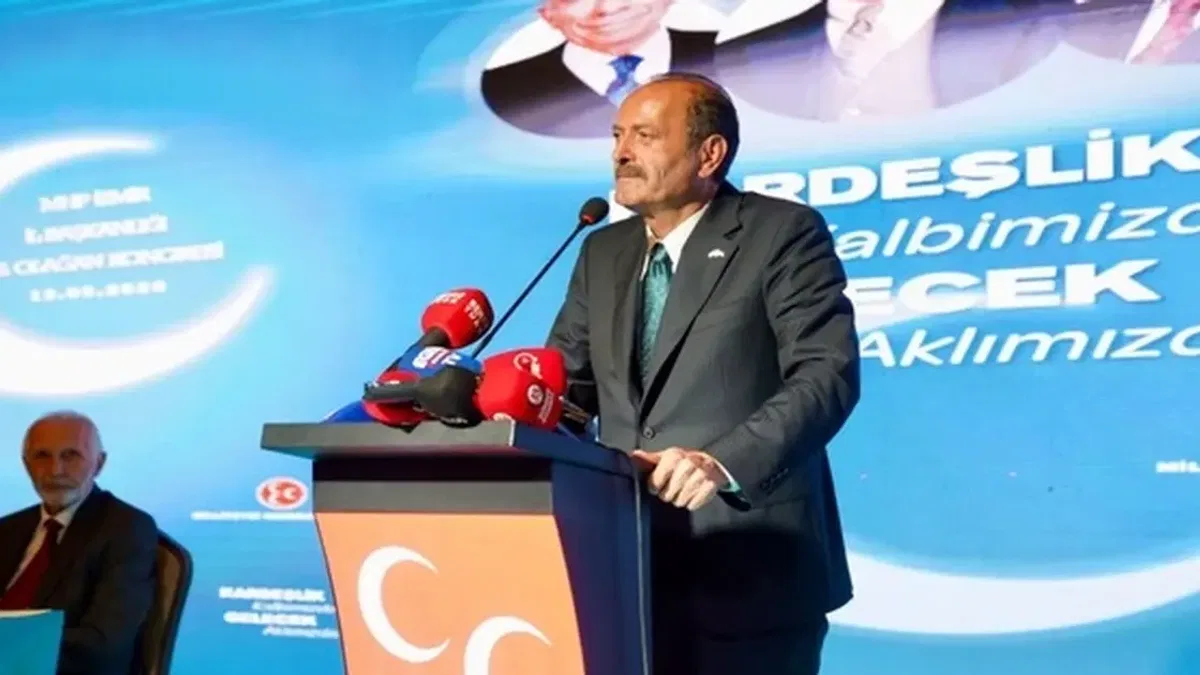 MHP İzmir'de Veysel Şahin güven tazeledi