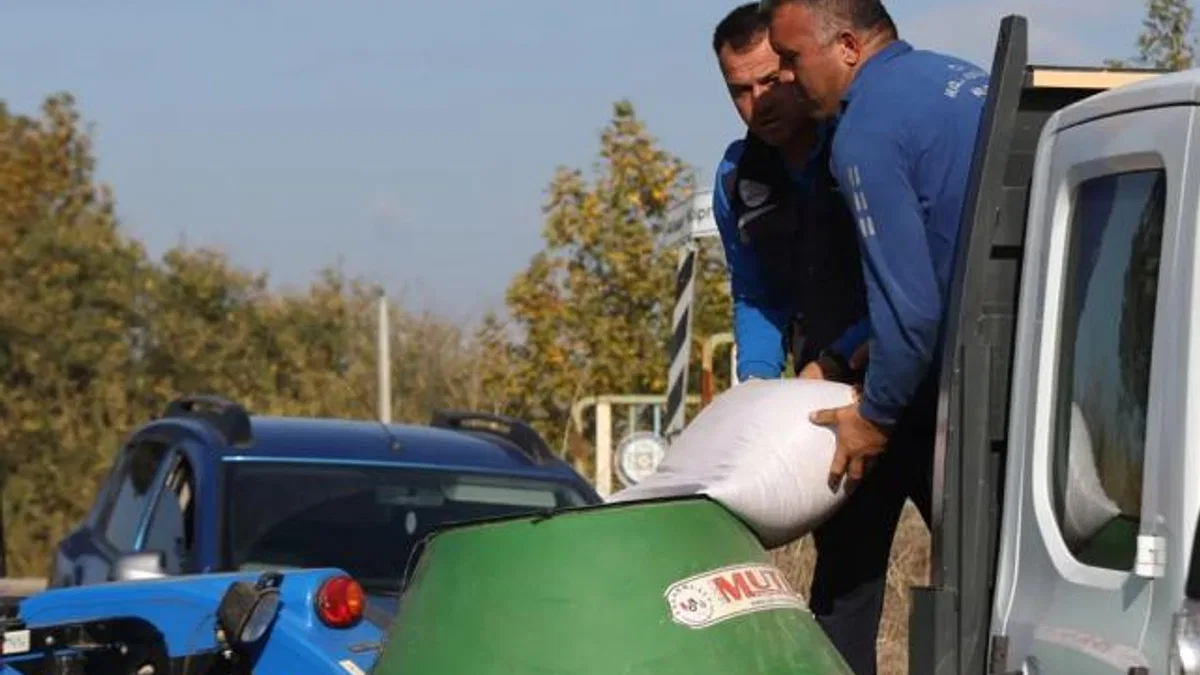 Muğla Büyükşehir'den kaba yem üretimi