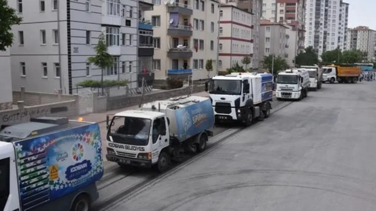 Kayseri Kocasinan'dan temizlik seferberliği