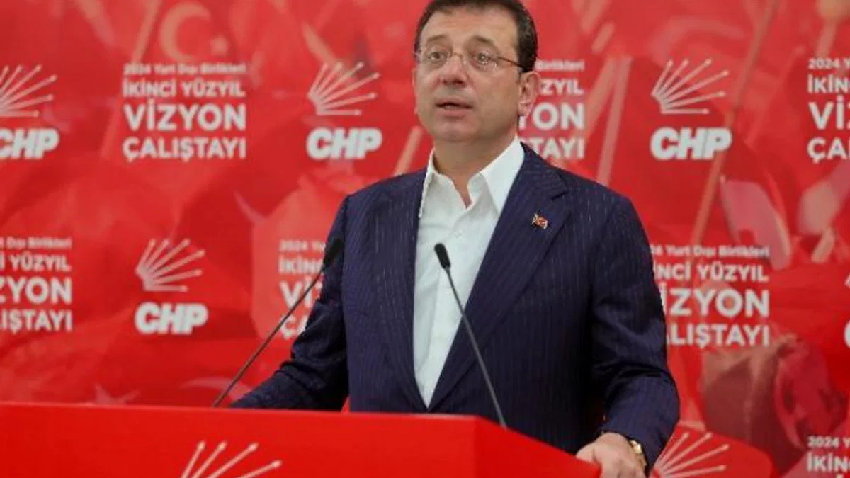 İmamoğlu: Parti içi rekabet ayrışmanın değil, bütünleşmenin aracıdır