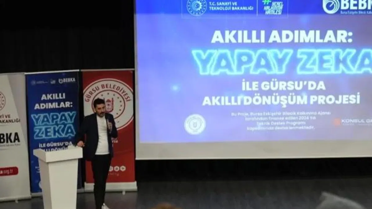 Bursa Gürsu’da akıllı dönüşüm yapay zeka ile başladı