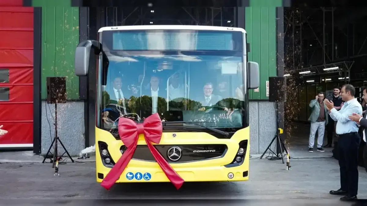 Otokar, Mercedes-Benz Conecto'nun seri üretimine Sakarya'da başladı