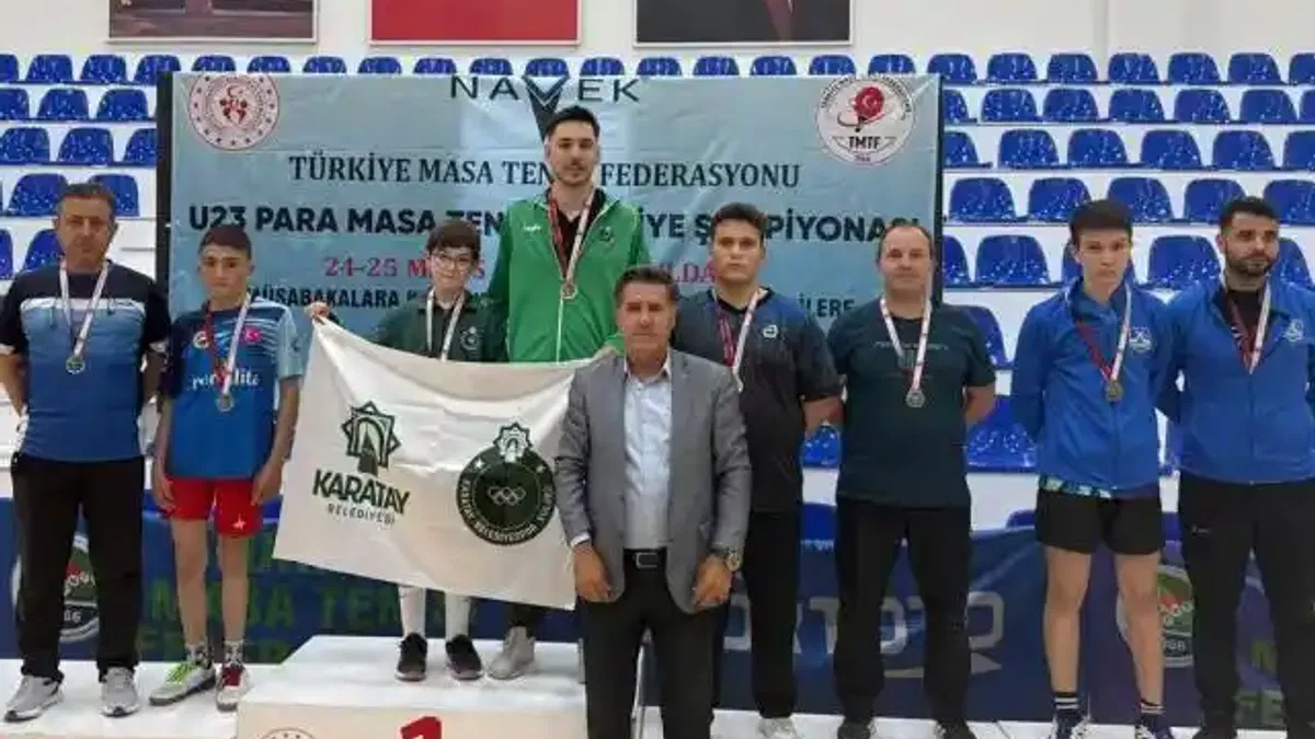 Paralimpik'te Konya Karatay'a çifte şampiyonluk