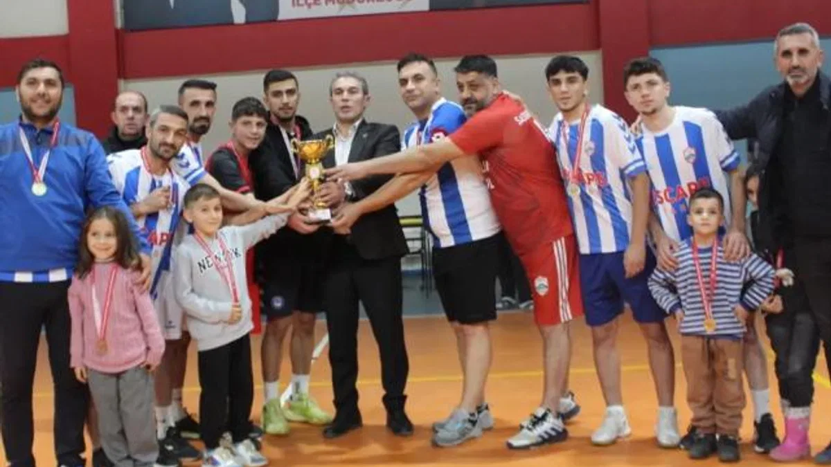 Batman Sason'da voleybol turnuvası tamamlandı