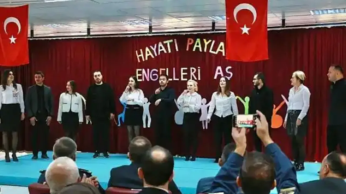 Burhaniye'de 3 Aralık Farkındalığı