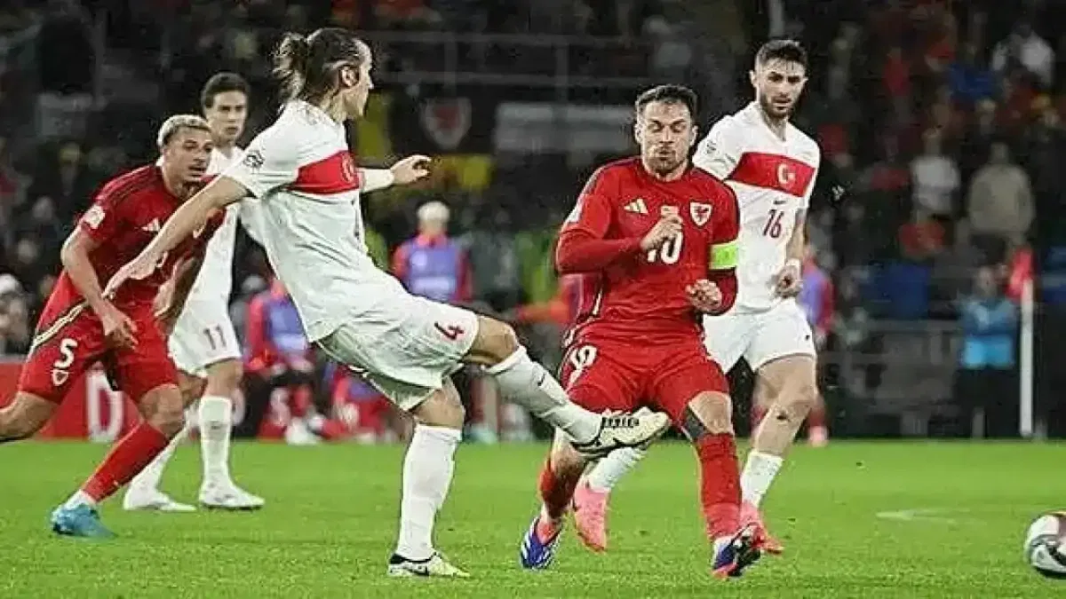 Galler 0 - 0 Türkiye (Maç Sonucu) Bizim çocuklar 10 kişiyle 1 puanı aldı!