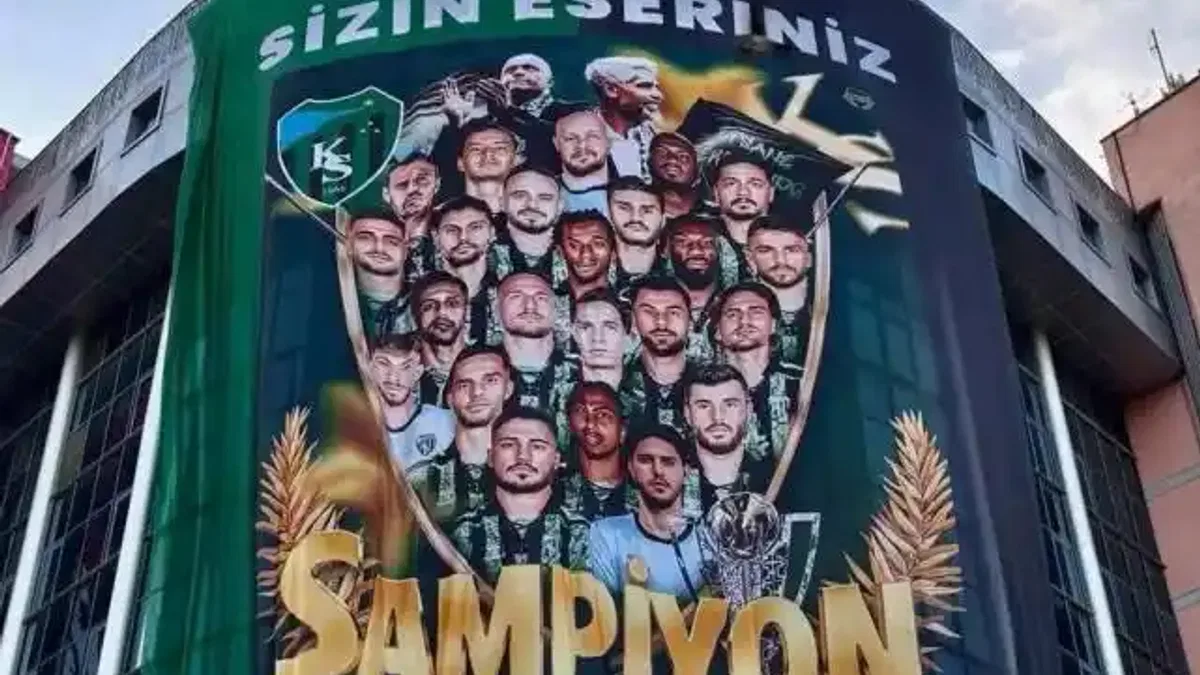 Dev Kocaelispor bayrağ Belsa'da dalgalandı
