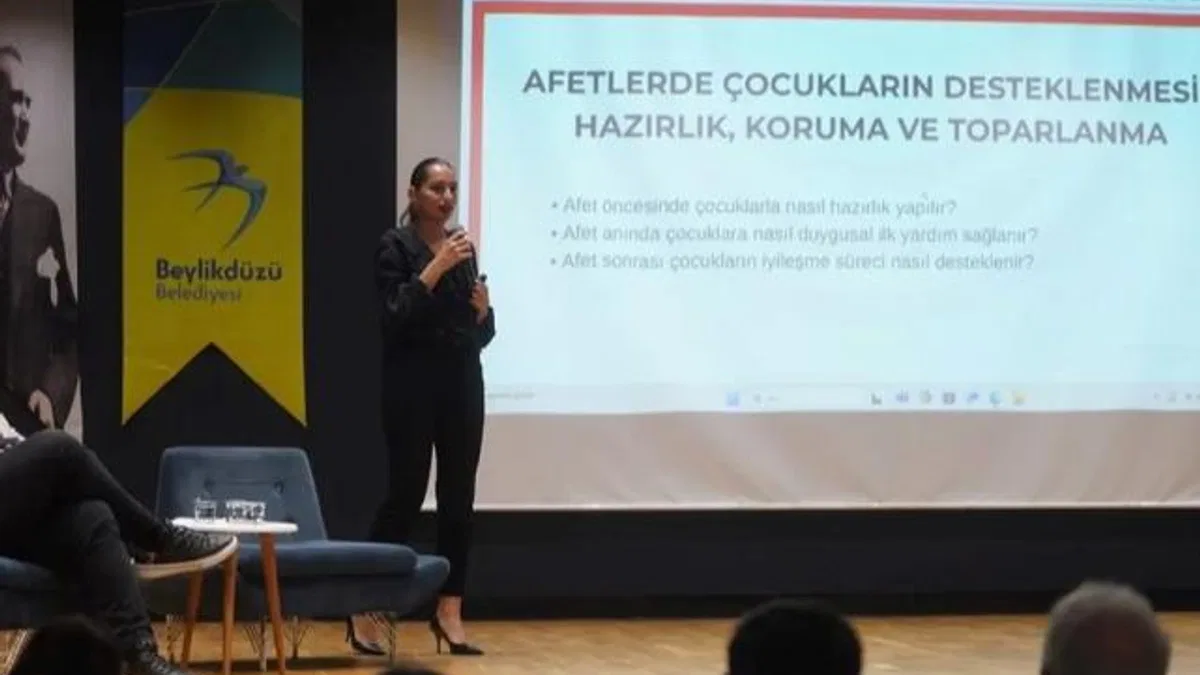 İstanbul Beylikdüzü’nde afet yönetiminde kadın ve çocuk vurgusu