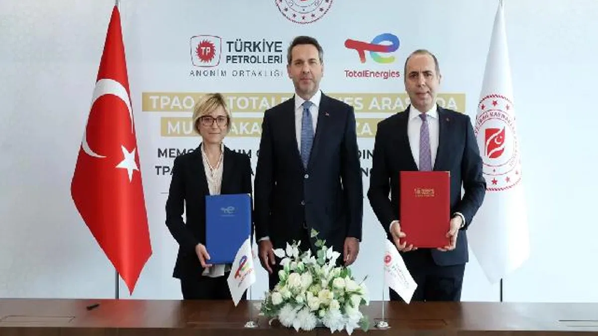 TPAO ile TotalEnergies arasında stratejik iş birliği