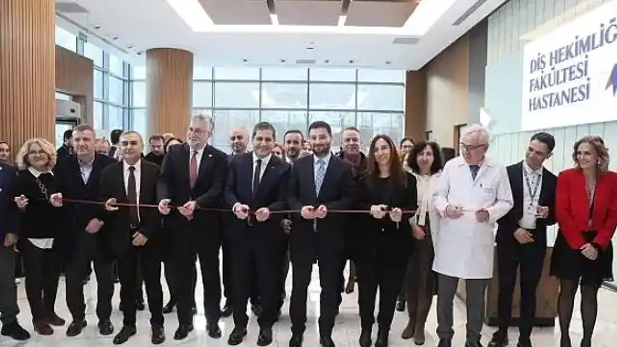 İstanbul Atlas Üniversitesi Diş Hekimliği Fakültesi Hastanesi törenle hizmete başladı