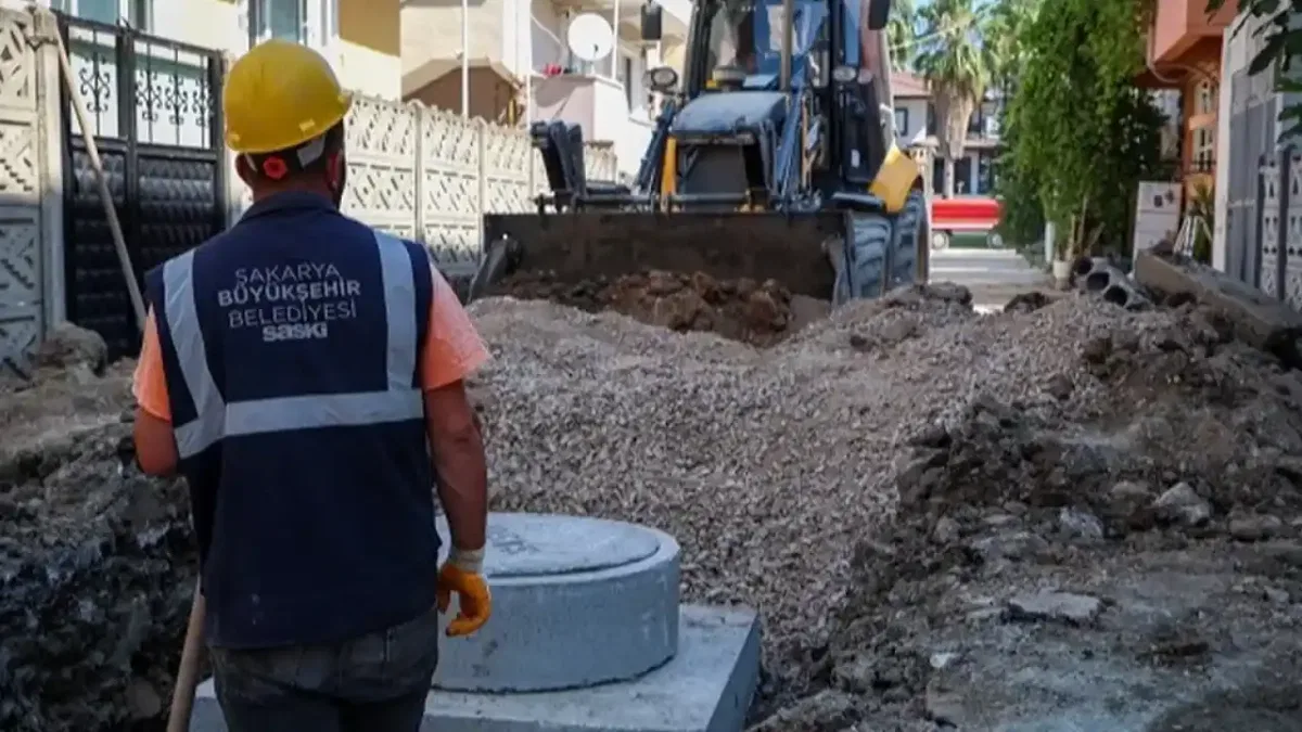 SASKİ, İstiklal Mahallesi’nin yağmur suyu altyapısını güçlendiriyor