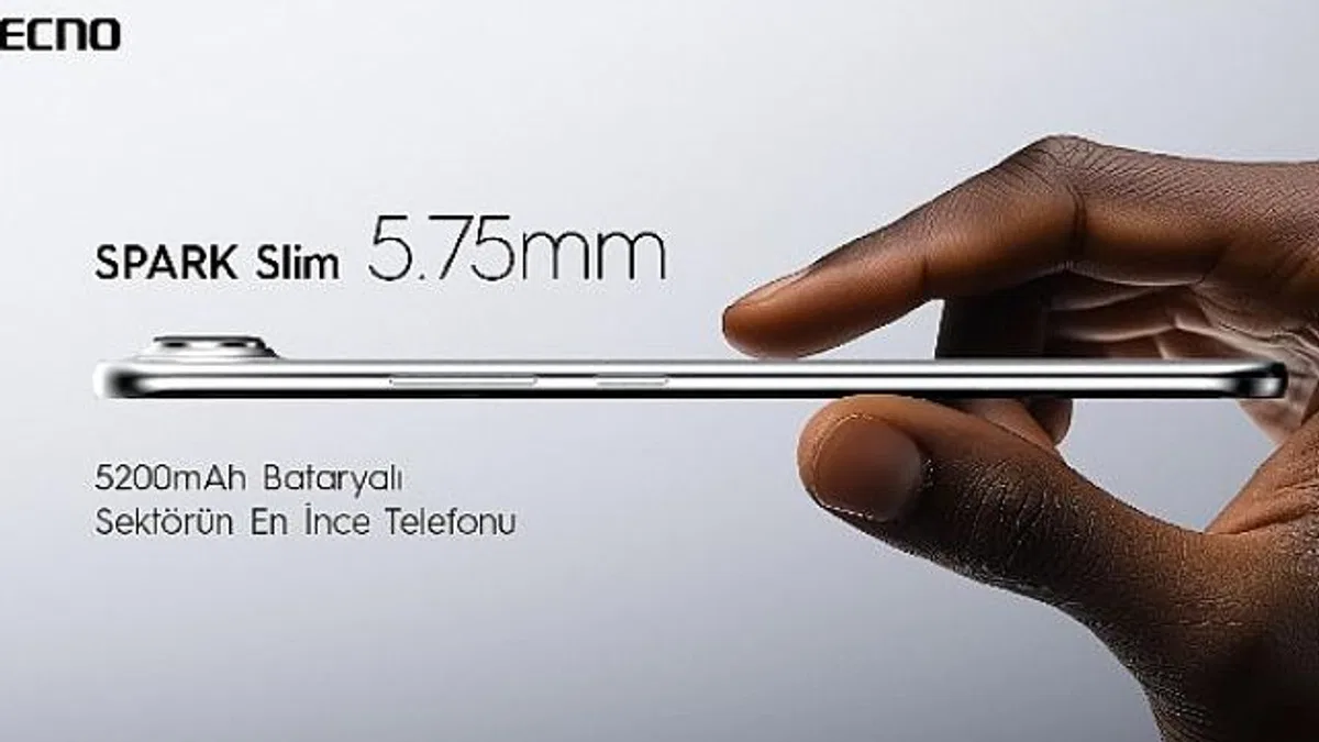 Dünyanın En İnce Telefonu TECNO SPARK Slim, MWC'de Görücüye Çıkıyor