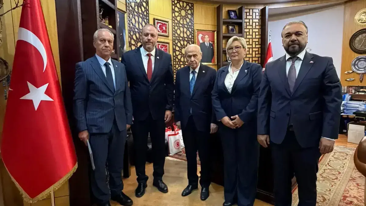 MHP Edirne'den Bahçeli’ye ziyaret