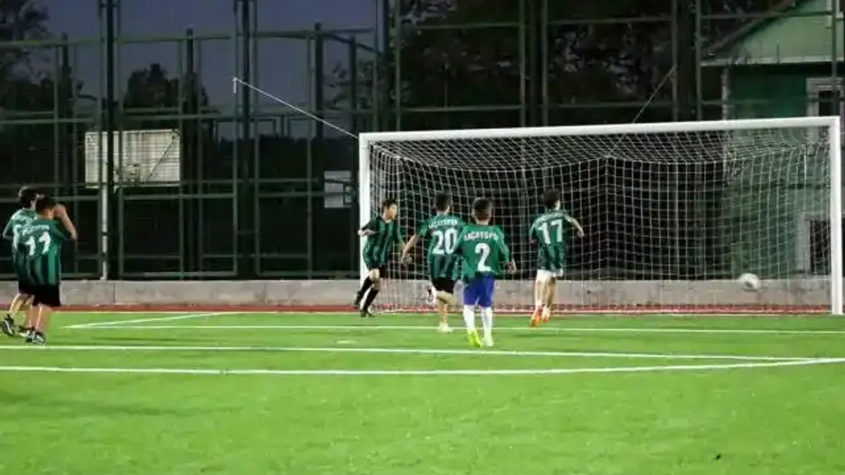 Sakarya Sapanca'da gençler için yeni spor alanı