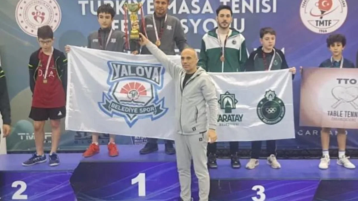 Konya'da masa tenisi ve halterde Karatay rüzgarı