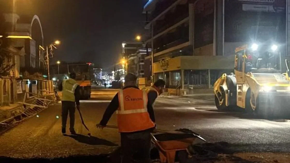 Kocaeli'de şehir uykuda, Büyükşehir 7/24 iş başında