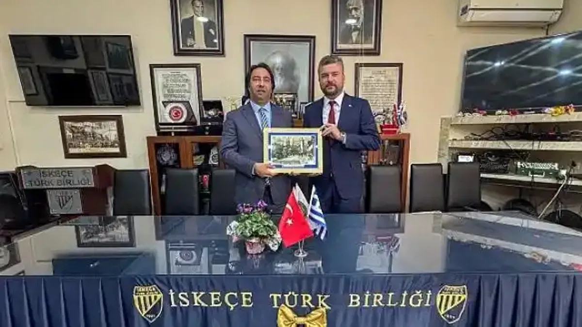 Buca Belediye Başkanı Görkem Duman, Batı Trakya'da kardeş belediye yolunda ilk adımları attı