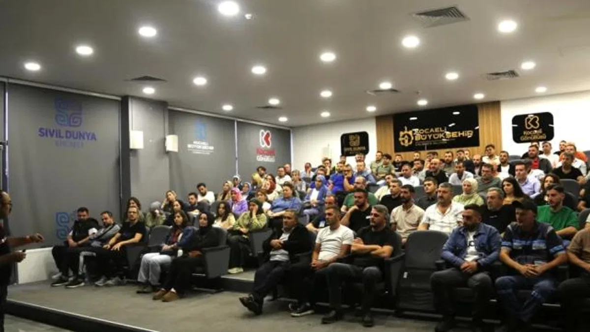 Kocaeli'den bin 84 personele acil durum eğitimi