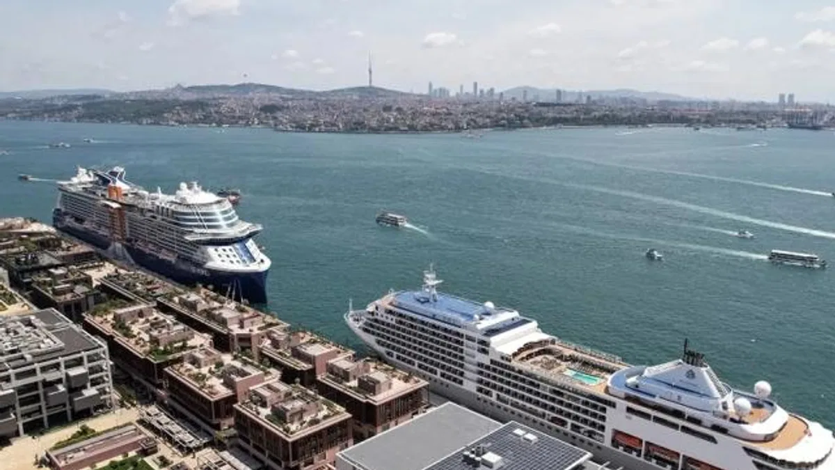 Kruvaziyerde rota Türkiye’ye döndü... Güvenli limanlara talep artıyor