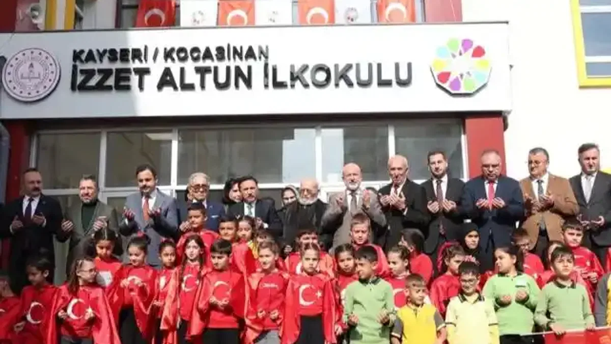 Kayseri Kocasinan'da eğitime yeni bir halka