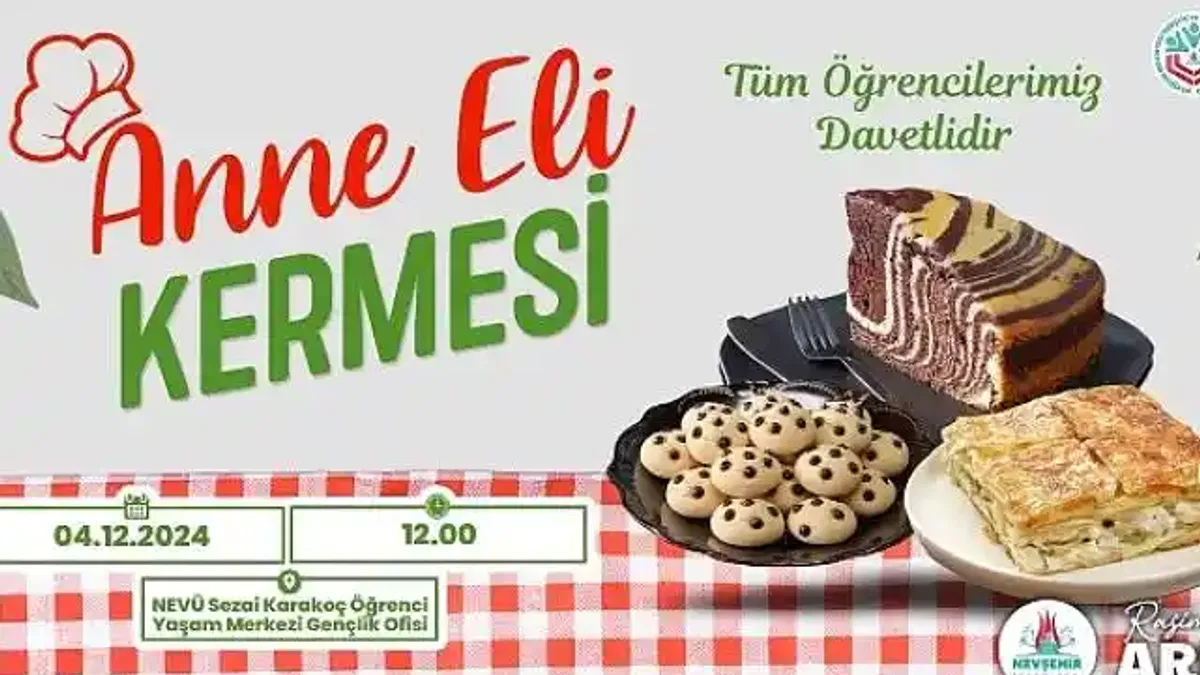 Nevşehir'de "Anne Eli Kermesi" 4 Aralık'da Yapılacak