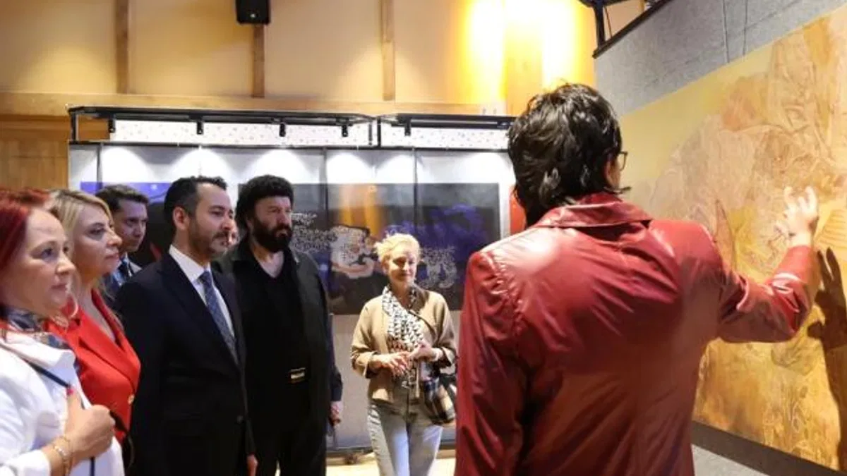Konya'da 'Belleğin İzi' sergisi açıldı