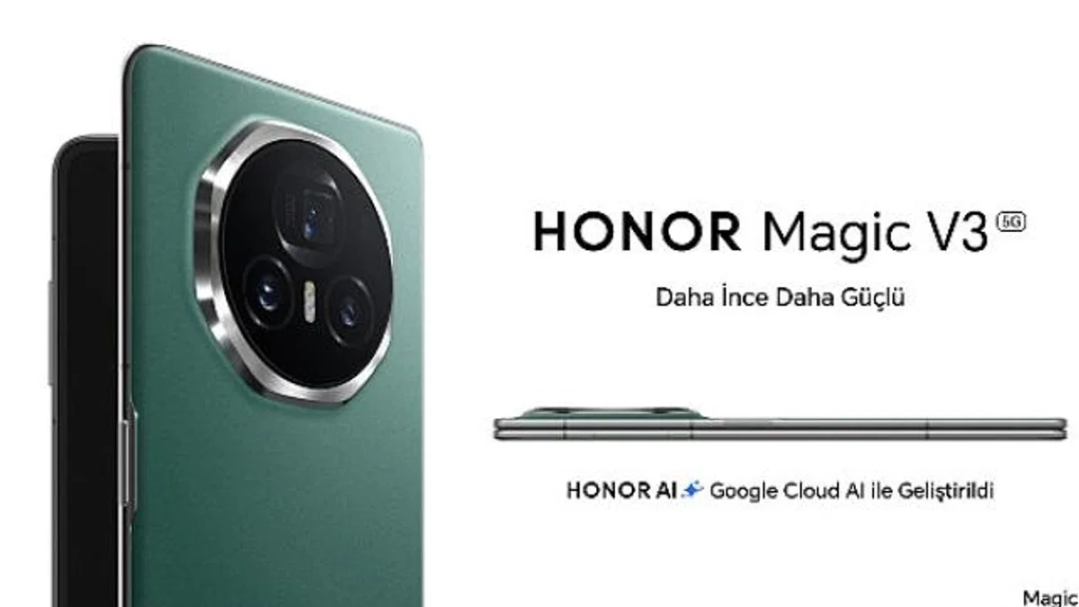 HONOR'dan sektöre yön veren katlanabilir teknoloji: Magic V3
