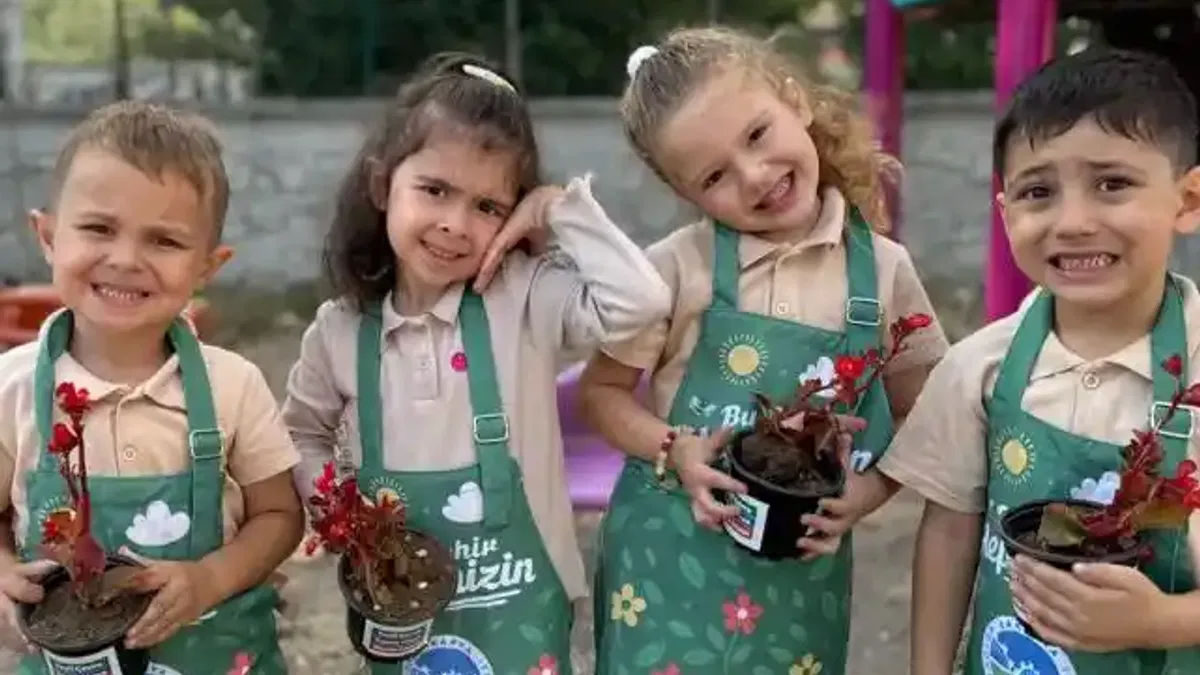 Sakarya'da doğa sevgisi minik kalplerde filizleniyor