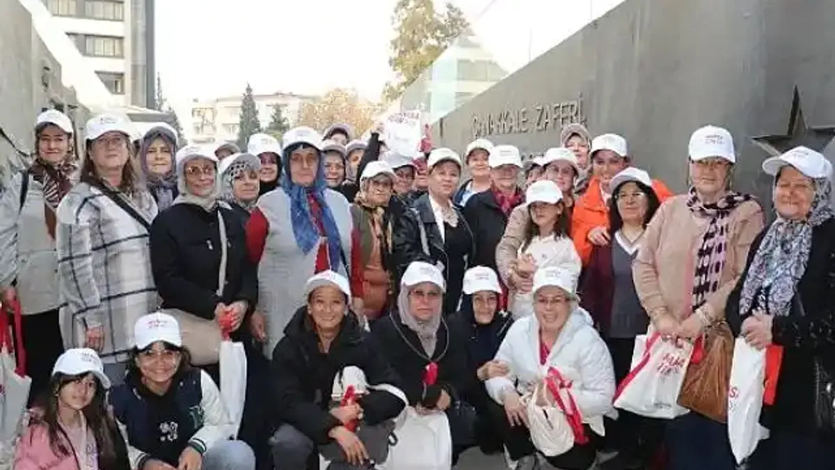 Kırkağaçlı Kadınlar Adım Adım Manisa'yı Gezdi