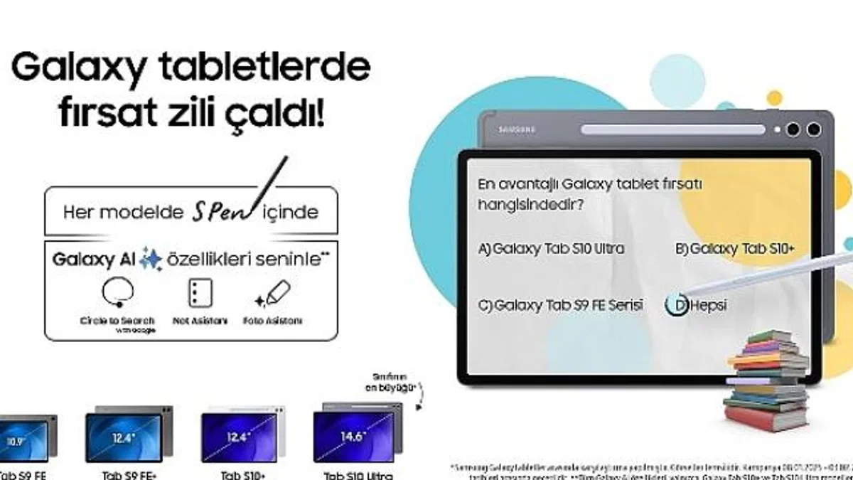 Samsung'da sömestr tatiline özel indirim kampanyası!