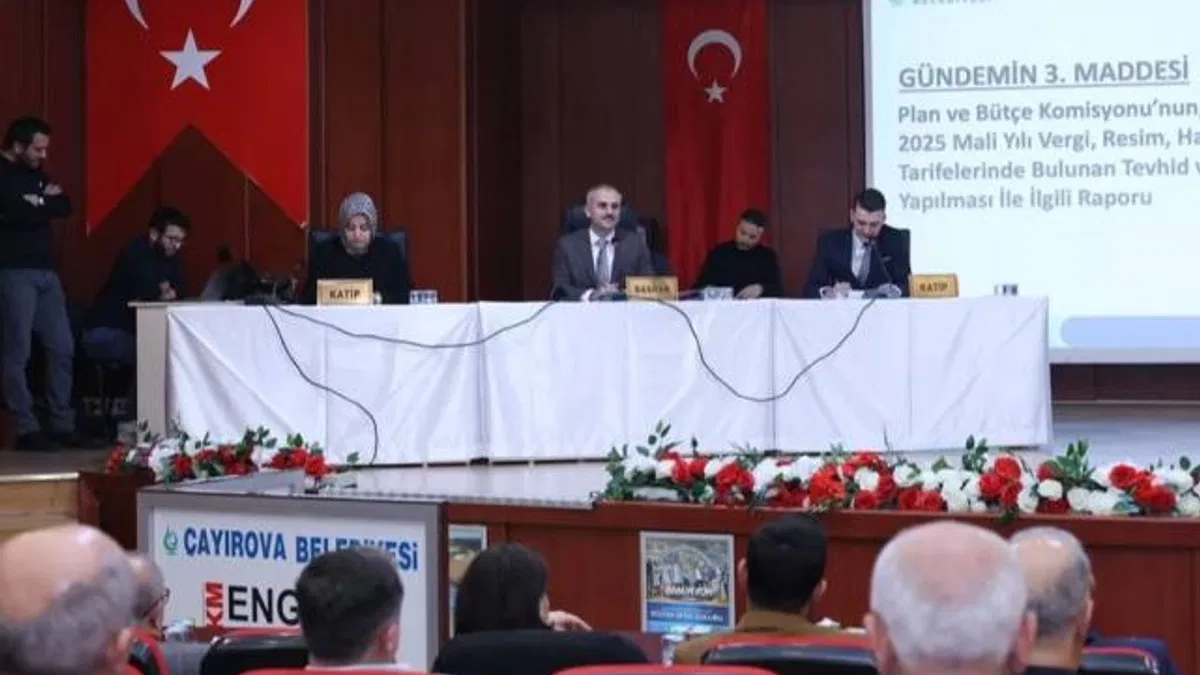 Kocaeli Çayırova meclisi toplandı