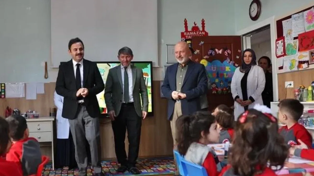 Kayseri Kocasinan'da miniklerle samimi buluşma
