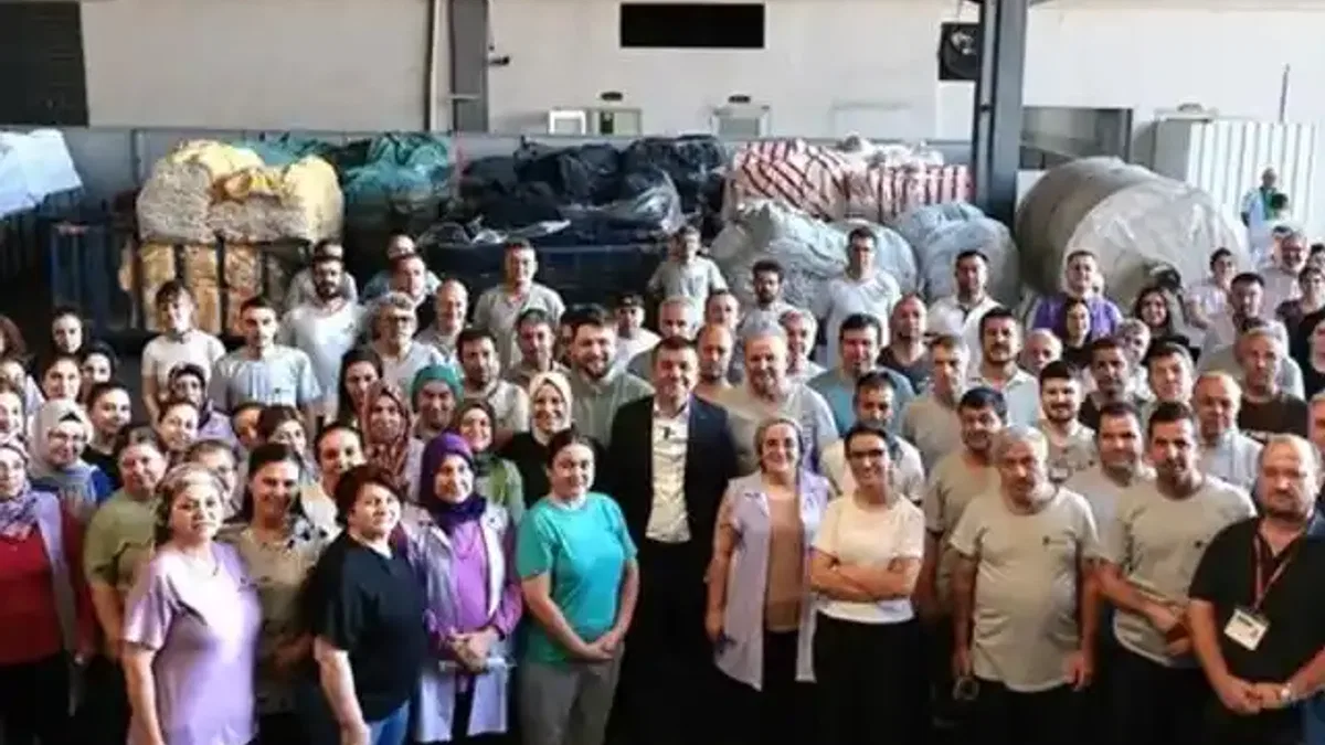 Denizli'de Başkan Çavuşoğlu’ndan tekstil emekçilerine ziyaret