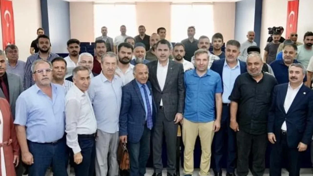 Bakan Kurum Adıyaman'da dedikodulara noktayı koydu
