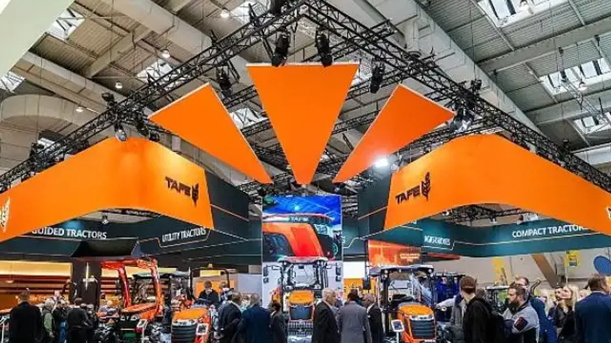 TAFE, Agritechnica 2025'te EVX75 Elektrikli Hibrit Traktörü ve Terra Vista sistemini tanıttı