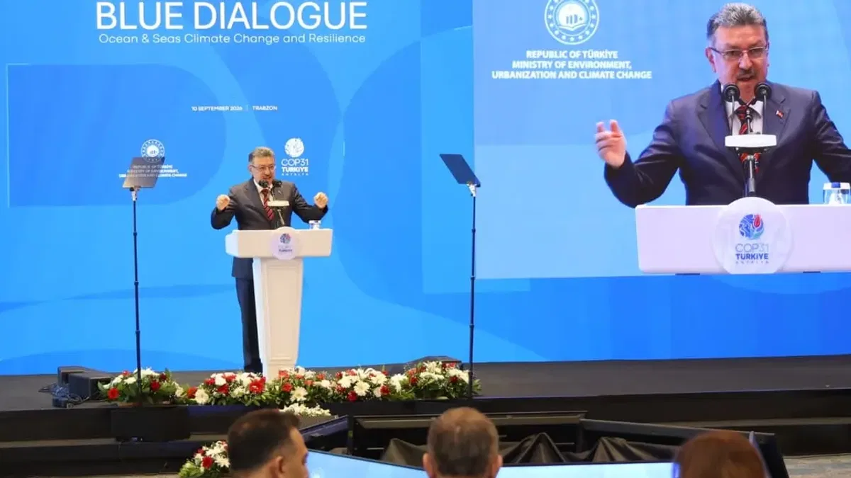Denizlerde iklim değişikliği masaya yatırıldı