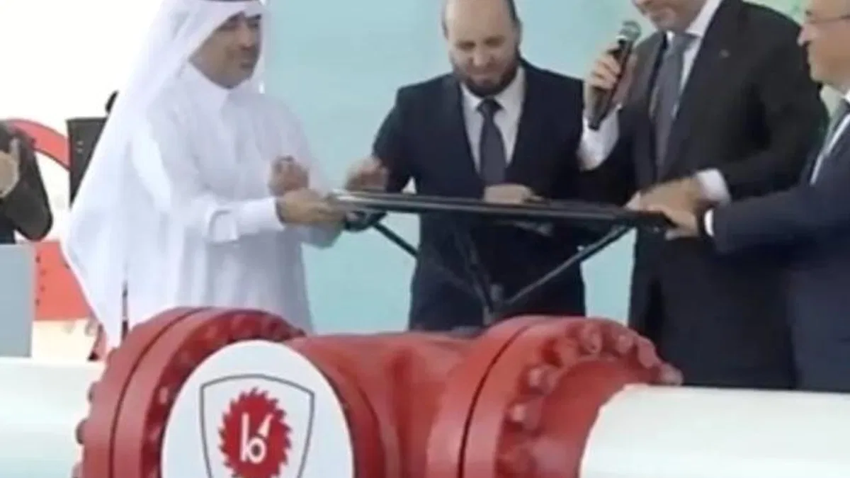 Türkiye'den Suriye'ye ilk doğalgaz akışı başladı