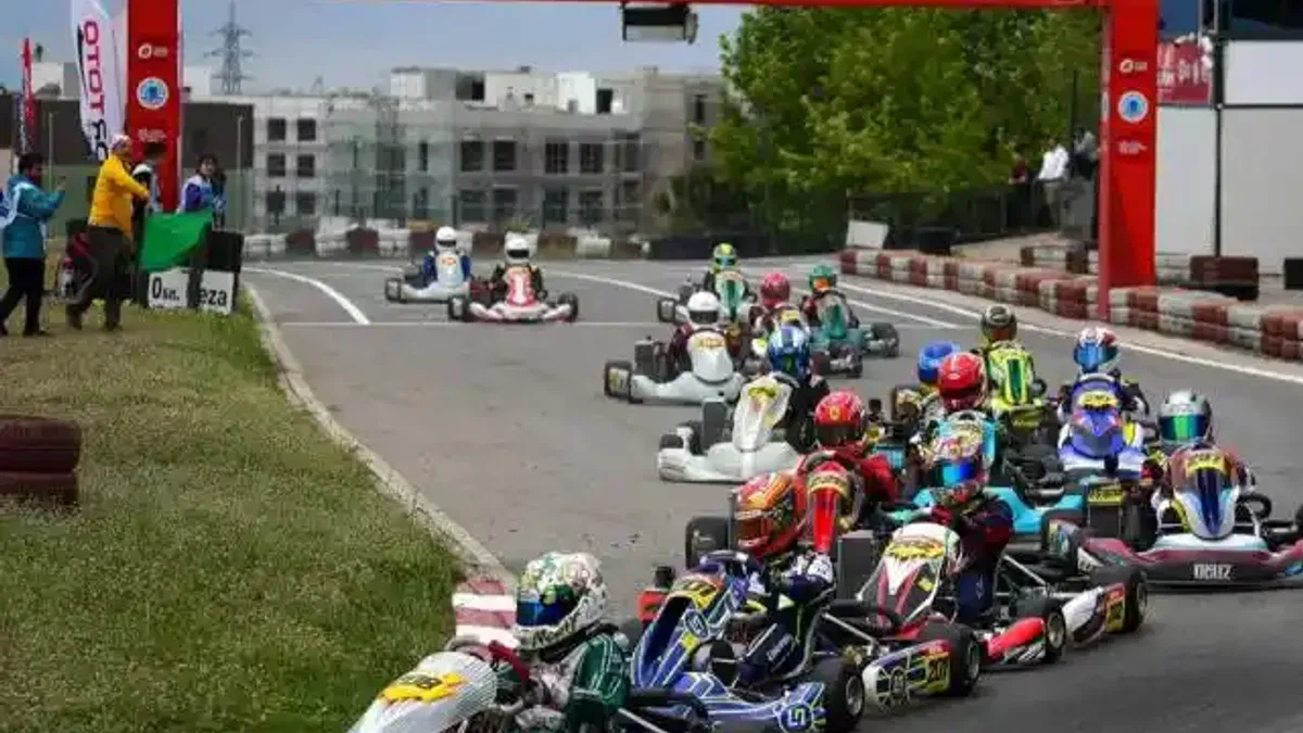 Karting heyecanı Tuzla'da yaşandı