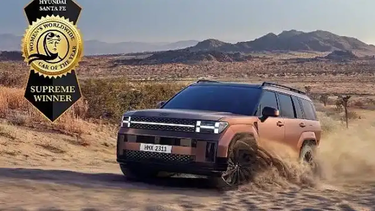 Kadınların Dünyada Yılın Otomobili Hyundai SANTA FE Seçildi