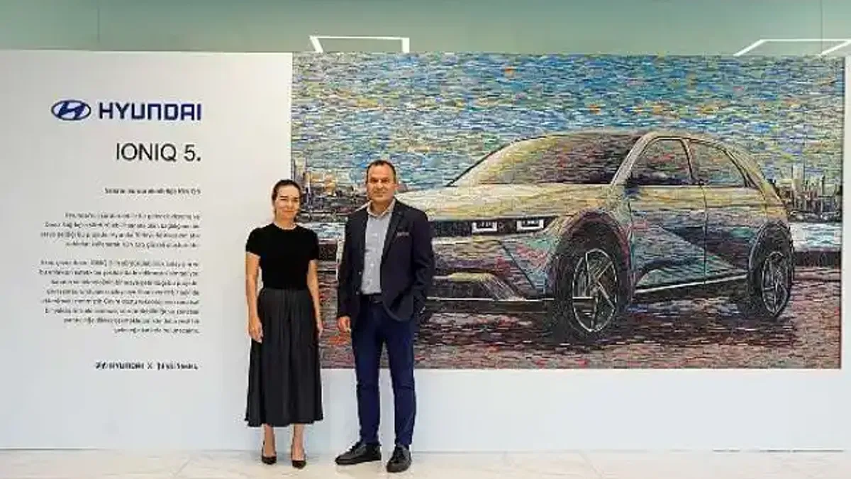 Hyundai Assan ve Deniz Sağdıç Sürdürülebilirliği Sanata Dönüştürüyor.