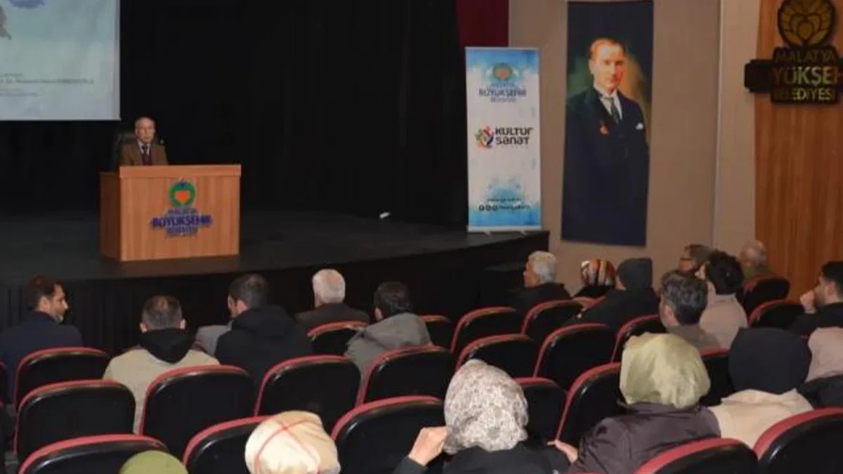 Malatya'da İmam Şafii anlatıldı