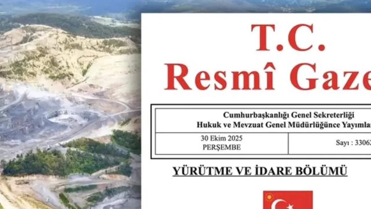 Yeni maden rehabilitasyon yönetmeliği yayımlandı