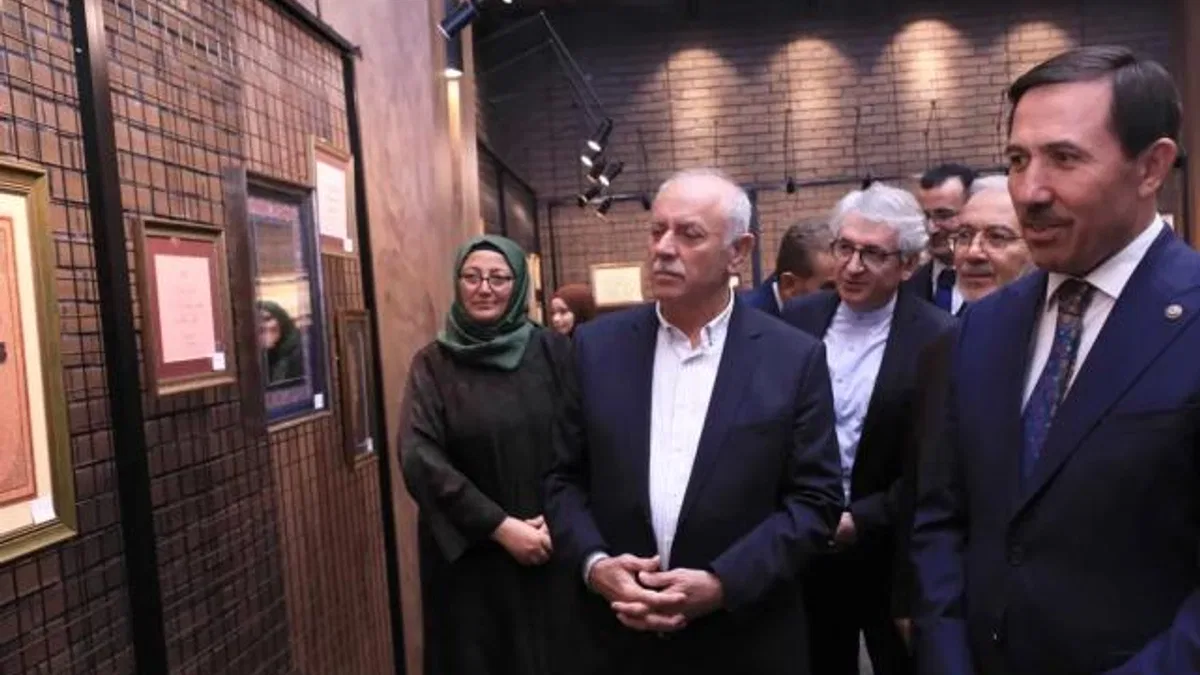 Konya'da Karatay Sanat Merkezi'nden geleneksel sanatlar sergisi