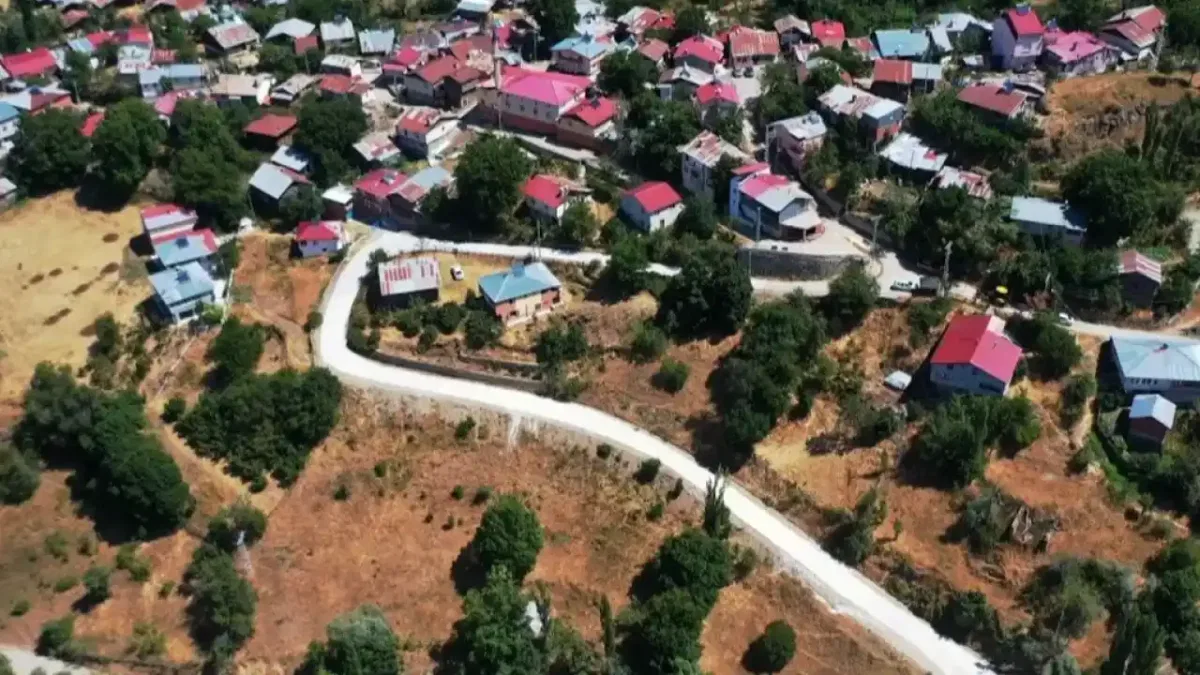Ordu’da kırsal mahallelere güvenli yol