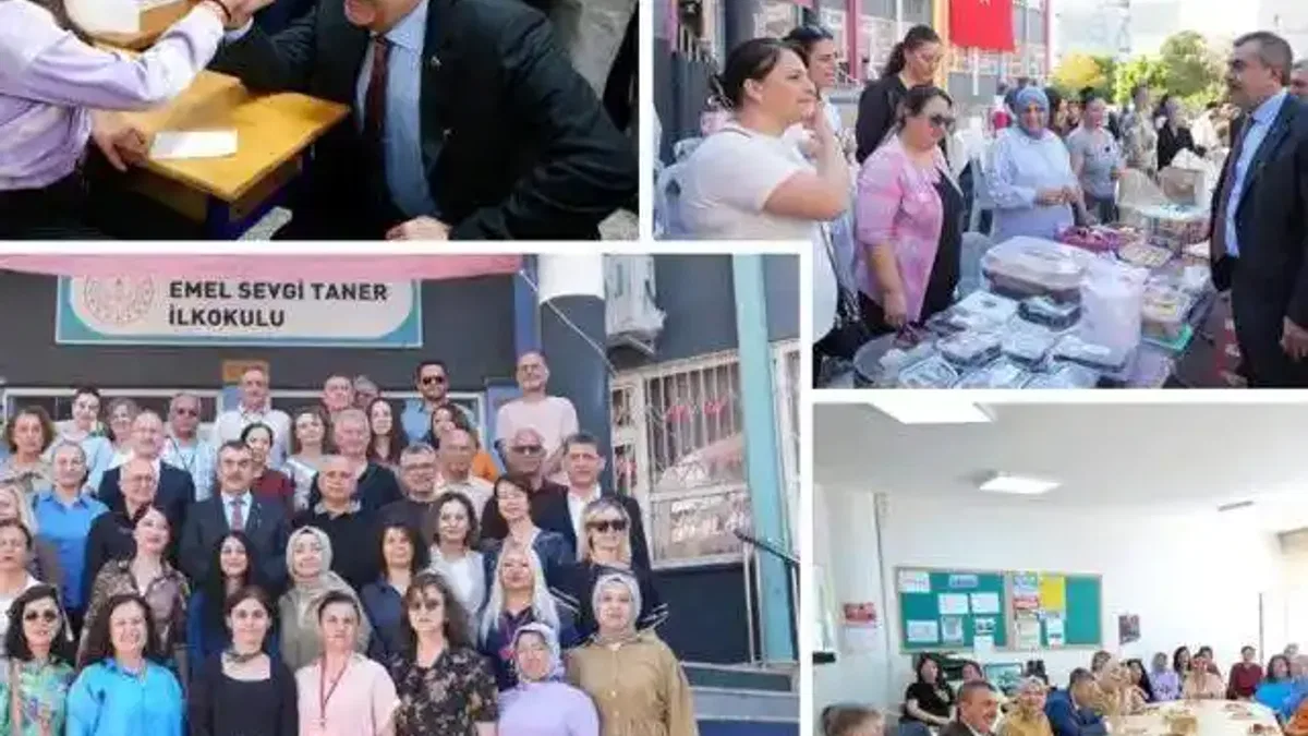 Antalya'da Bakan Tekin'den okul ziyareti