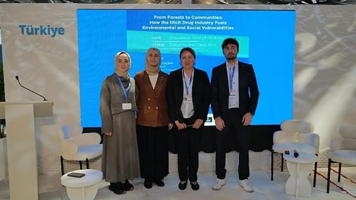 YEŞİLAY, Birleşmiş Milletler İklim Değişikliği Çerçeve Sözleşmesi 29. Taraflar Konferansı'nda (COP29) Etkinlik Düzenledi