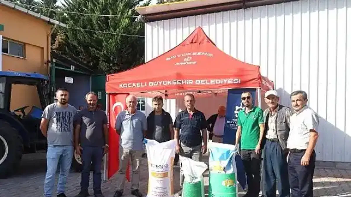 Büyükşehir, 100 bin dekar tarla arazisini destekledi